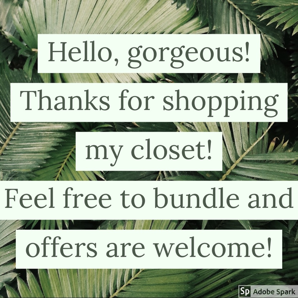 Welcome to my closet!